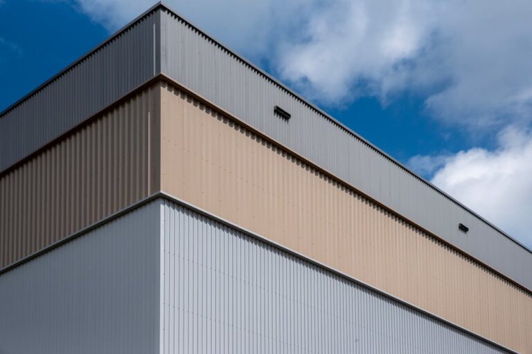 a commercial building